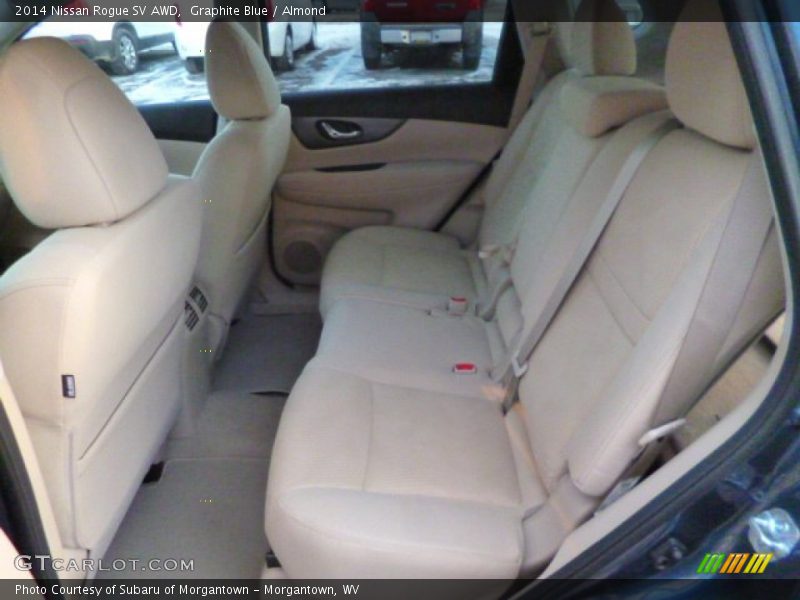 Graphite Blue / Almond 2014 Nissan Rogue SV AWD