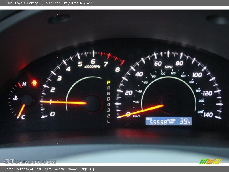 Magnetic Gray Metallic / Ash 2009 Toyota Camry LE