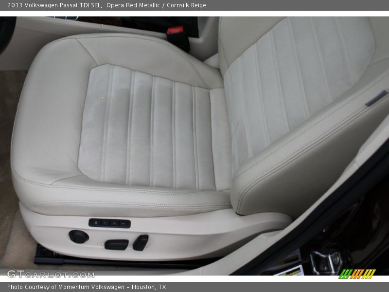 Opera Red Metallic / Cornsilk Beige 2013 Volkswagen Passat TDI SEL