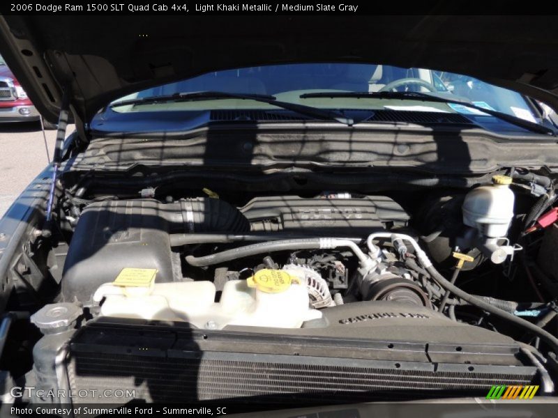 Light Khaki Metallic / Medium Slate Gray 2006 Dodge Ram 1500 SLT Quad Cab 4x4