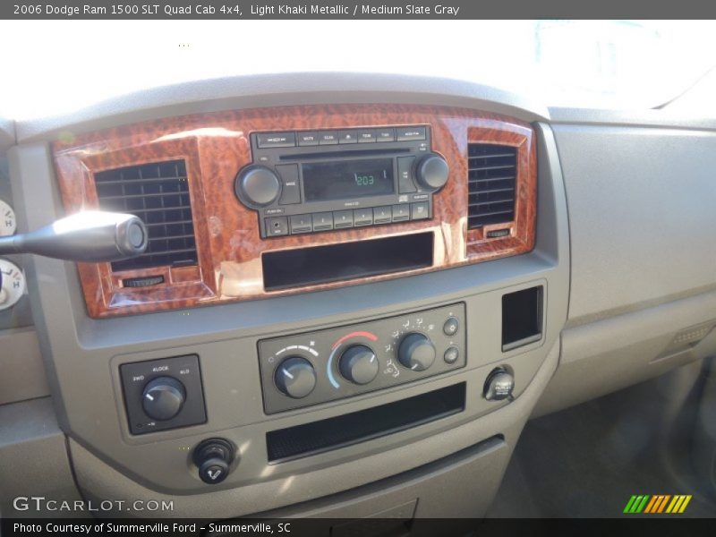 Light Khaki Metallic / Medium Slate Gray 2006 Dodge Ram 1500 SLT Quad Cab 4x4