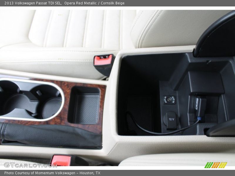 Opera Red Metallic / Cornsilk Beige 2013 Volkswagen Passat TDI SEL