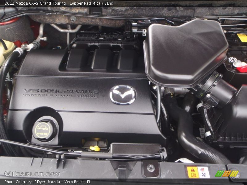  2012 CX-9 Grand Touring Engine - 3.7 Liter DOHC 24-Valve VVT V6