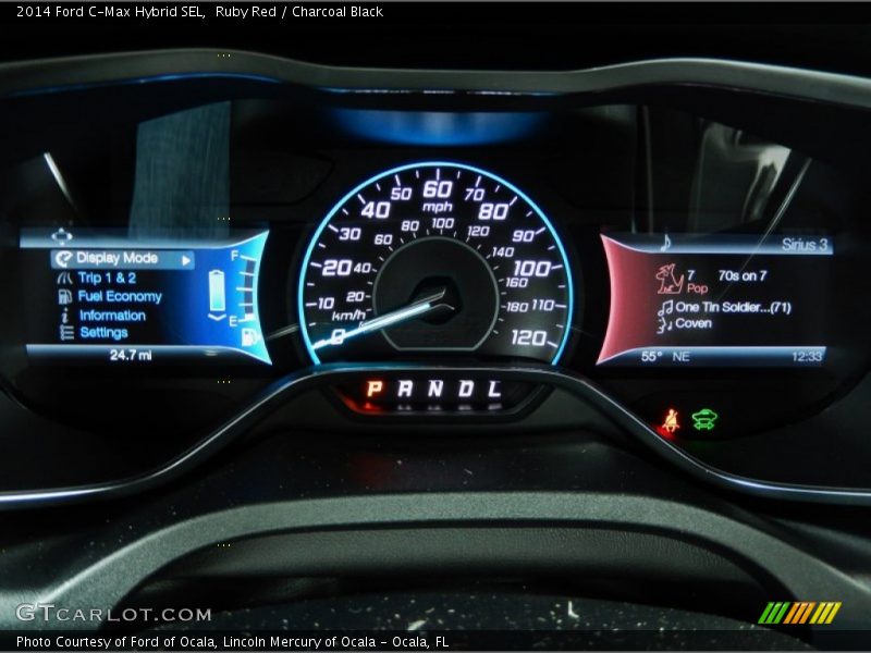  2014 C-Max Hybrid SEL Hybrid SEL Gauges