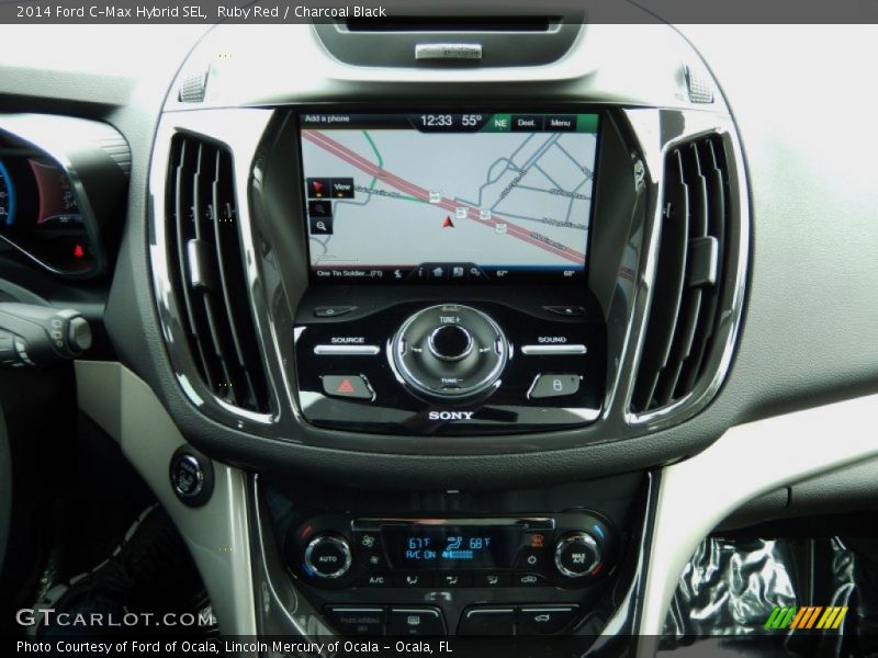 Controls of 2014 C-Max Hybrid SEL