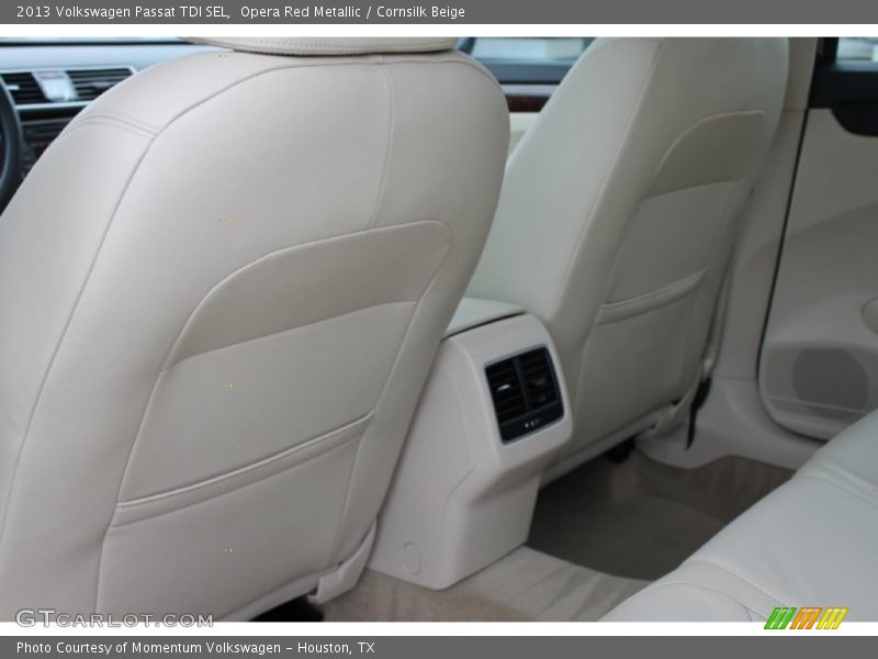 Opera Red Metallic / Cornsilk Beige 2013 Volkswagen Passat TDI SEL