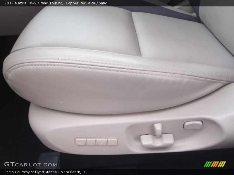Copper Red Mica / Sand 2012 Mazda CX-9 Grand Touring