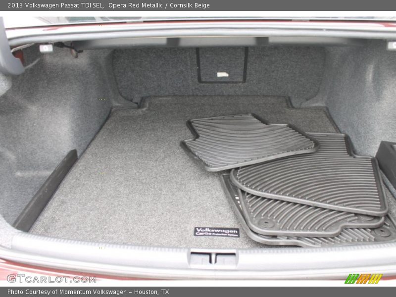 Opera Red Metallic / Cornsilk Beige 2013 Volkswagen Passat TDI SEL