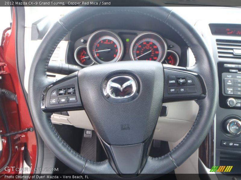  2012 CX-9 Grand Touring Steering Wheel