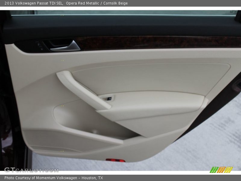 Opera Red Metallic / Cornsilk Beige 2013 Volkswagen Passat TDI SEL