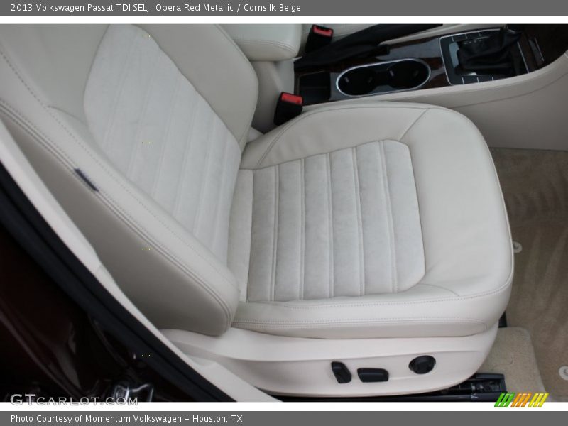 Opera Red Metallic / Cornsilk Beige 2013 Volkswagen Passat TDI SEL
