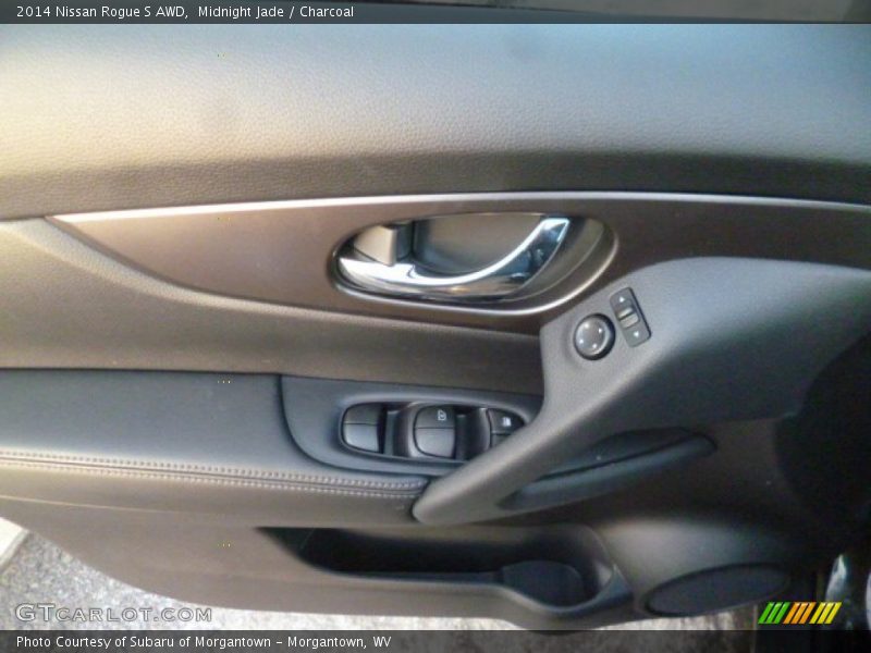 Midnight Jade / Charcoal 2014 Nissan Rogue S AWD