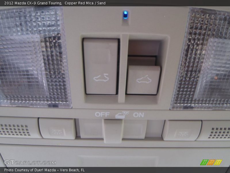 Copper Red Mica / Sand 2012 Mazda CX-9 Grand Touring