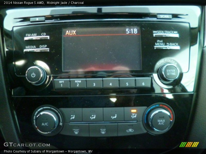 Controls of 2014 Rogue S AWD