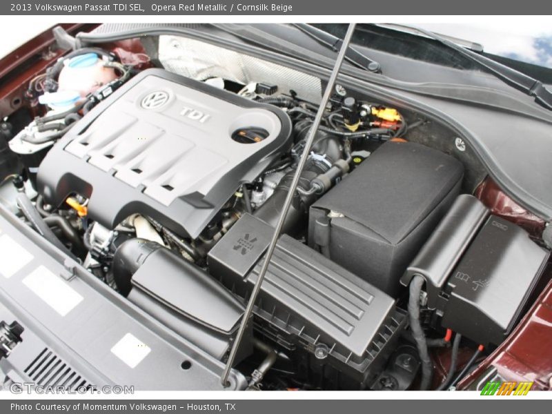 Opera Red Metallic / Cornsilk Beige 2013 Volkswagen Passat TDI SEL