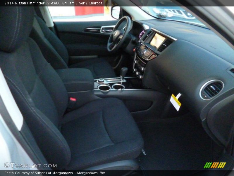 Brilliant Silver / Charcoal 2014 Nissan Pathfinder SV AWD