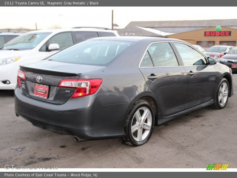 Magnetic Gray Metallic / Black 2012 Toyota Camry SE