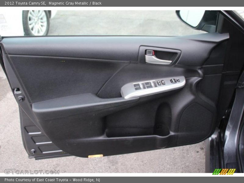 Magnetic Gray Metallic / Black 2012 Toyota Camry SE