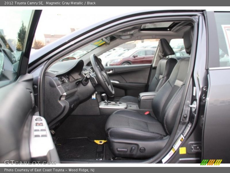 Magnetic Gray Metallic / Black 2012 Toyota Camry SE
