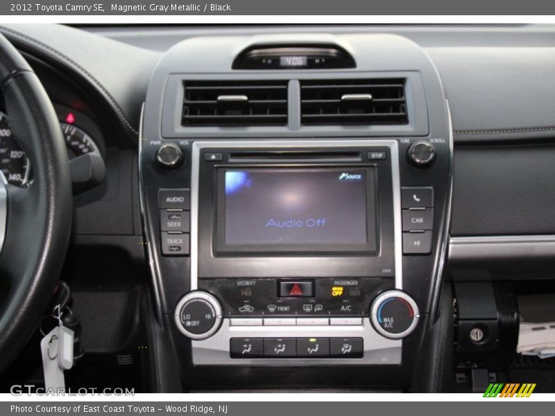 Magnetic Gray Metallic / Black 2012 Toyota Camry SE