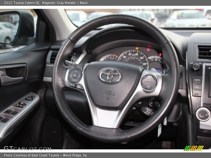 Magnetic Gray Metallic / Black 2012 Toyota Camry SE