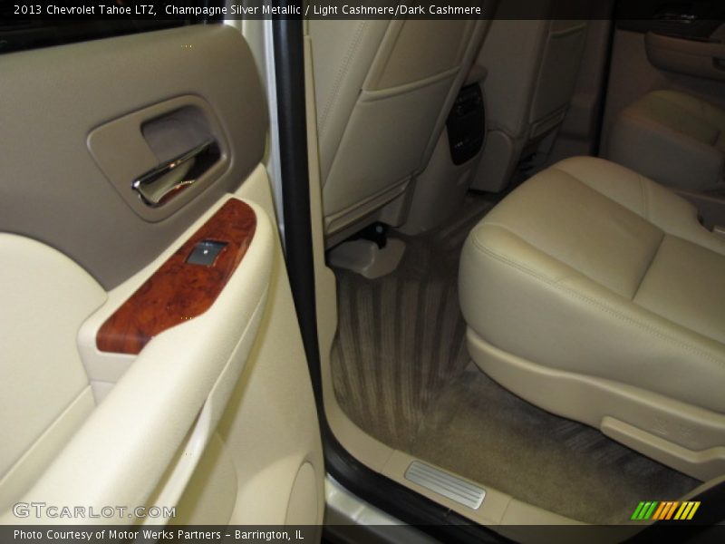 Champagne Silver Metallic / Light Cashmere/Dark Cashmere 2013 Chevrolet Tahoe LTZ