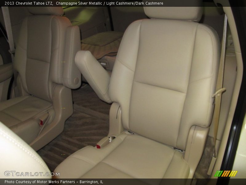 Champagne Silver Metallic / Light Cashmere/Dark Cashmere 2013 Chevrolet Tahoe LTZ