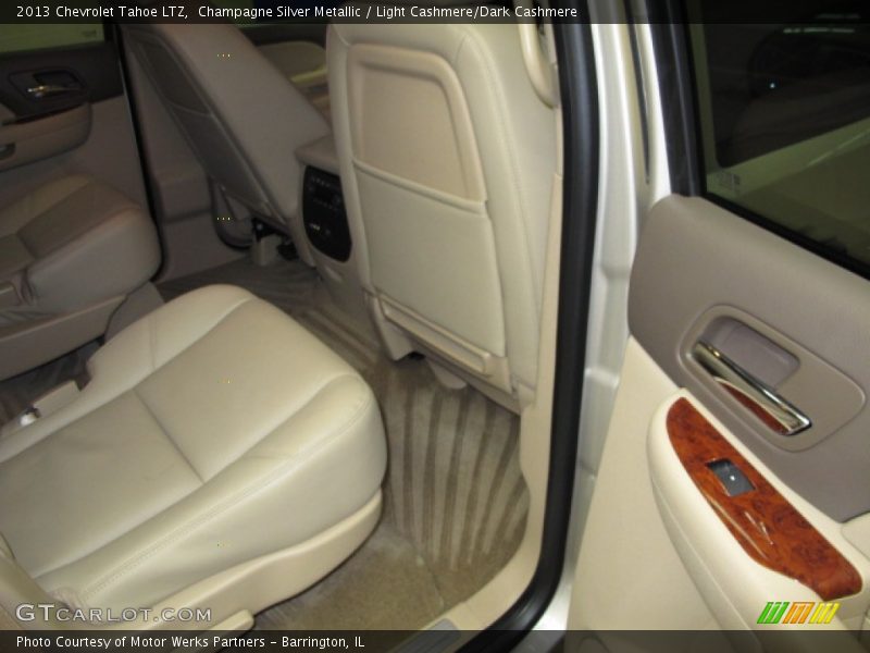 Champagne Silver Metallic / Light Cashmere/Dark Cashmere 2013 Chevrolet Tahoe LTZ