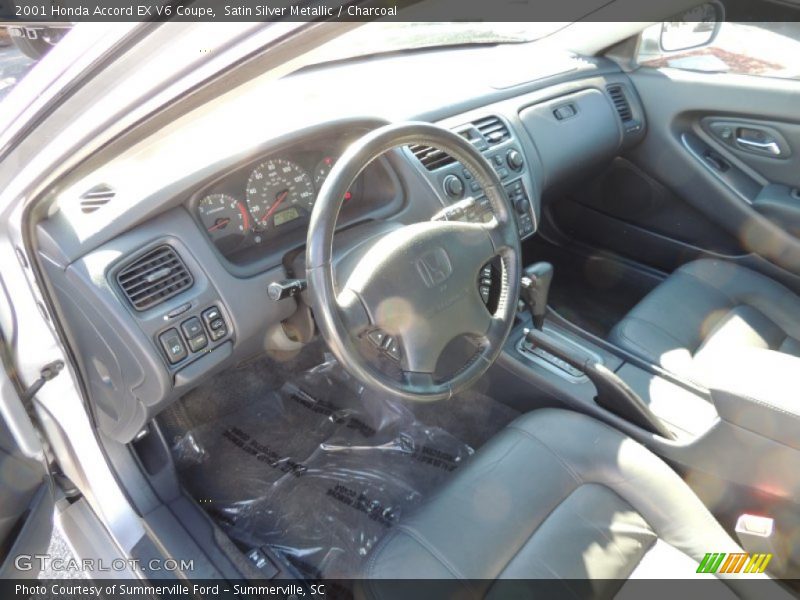 Charcoal Interior - 2001 Accord EX V6 Coupe 