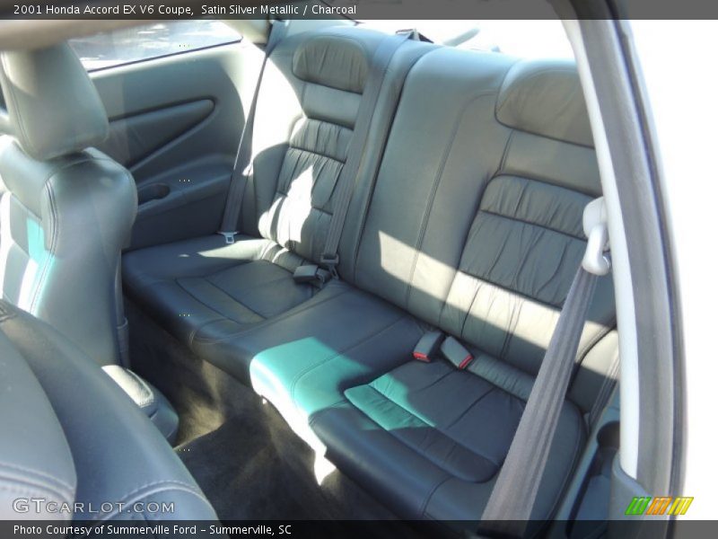 Rear Seat of 2001 Accord EX V6 Coupe