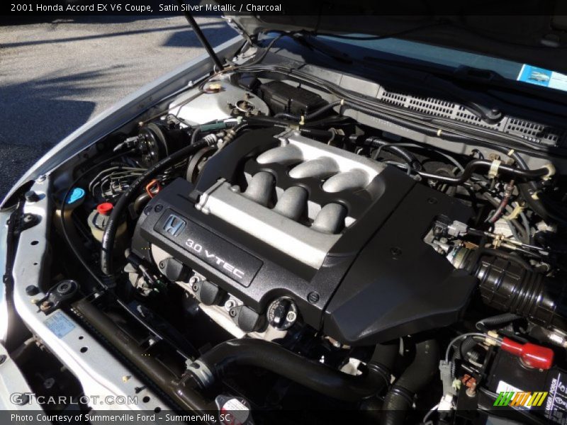  2001 Accord EX V6 Coupe Engine - 3.0L SOHC 24V VTEC V6