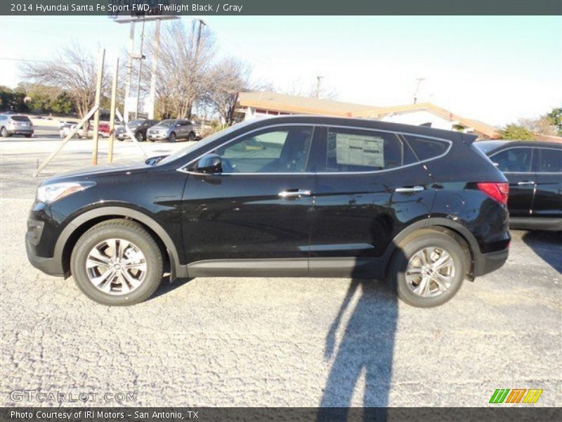 Twilight Black / Gray 2014 Hyundai Santa Fe Sport FWD