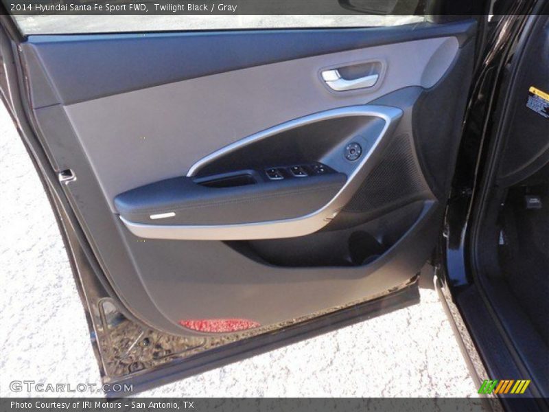 Twilight Black / Gray 2014 Hyundai Santa Fe Sport FWD