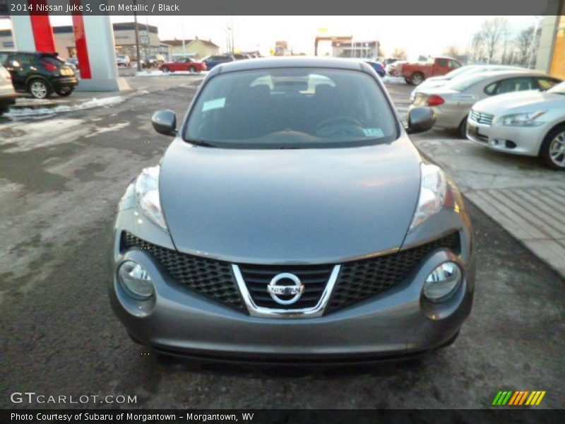 Gun Metallic / Black 2014 Nissan Juke S