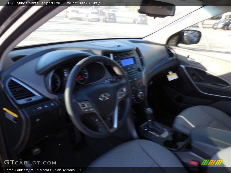 Twilight Black / Gray 2014 Hyundai Santa Fe Sport FWD