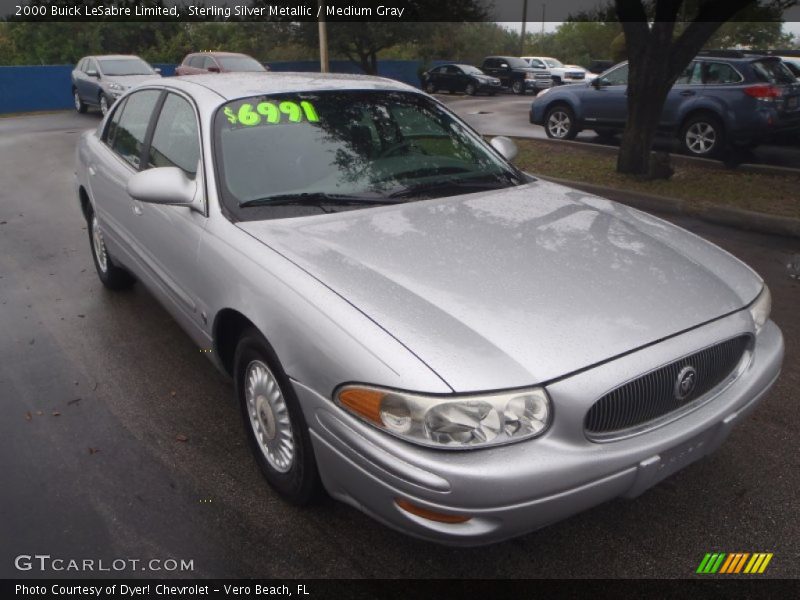 Sterling Silver Metallic / Medium Gray 2000 Buick LeSabre Limited