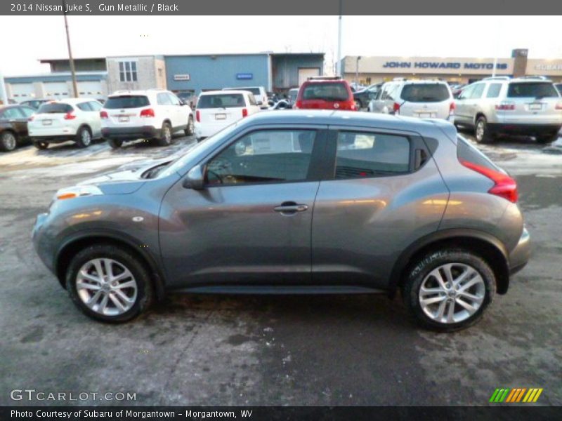 Gun Metallic / Black 2014 Nissan Juke S
