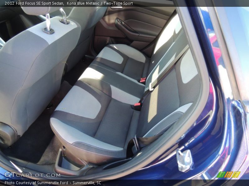 Kona Blue Metallic / Two-Tone Sport 2012 Ford Focus SE Sport Sedan
