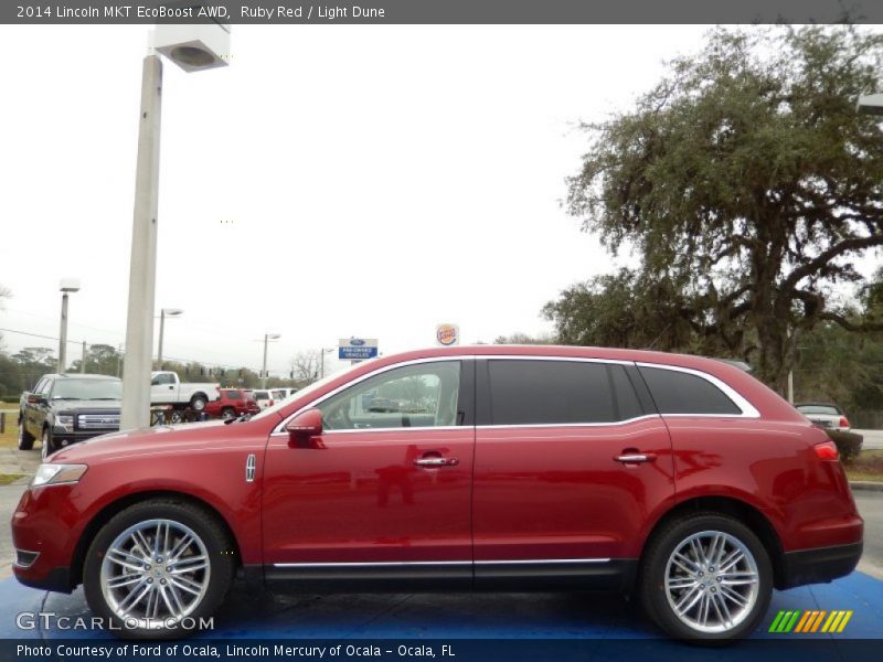  2014 MKT EcoBoost AWD Ruby Red