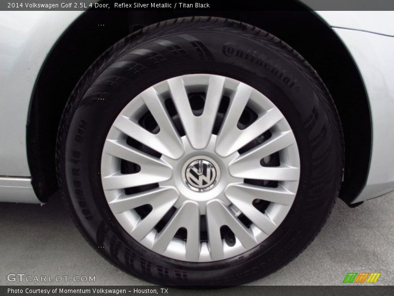 Reflex Silver Metallic / Titan Black 2014 Volkswagen Golf 2.5L 4 Door