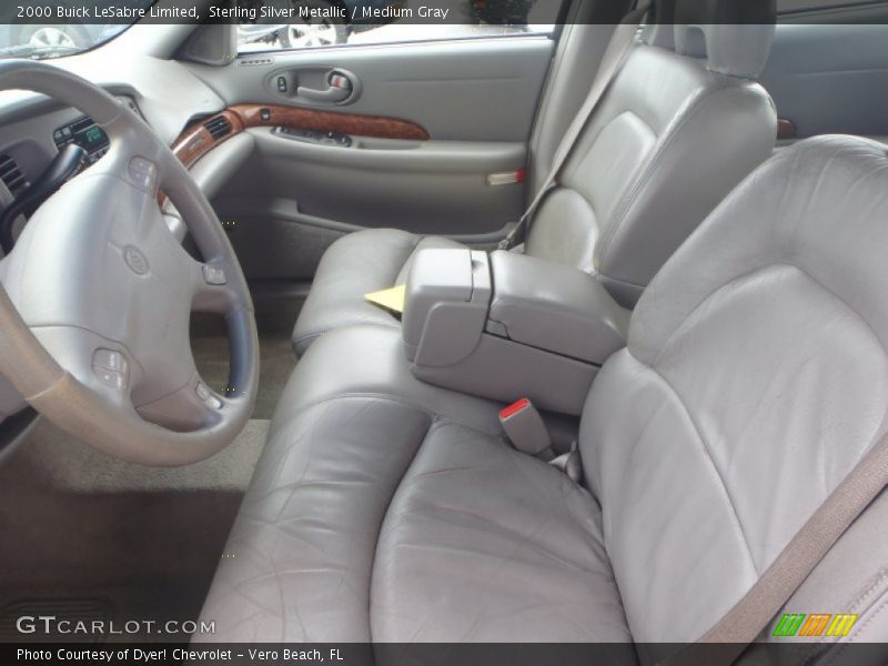 Sterling Silver Metallic / Medium Gray 2000 Buick LeSabre Limited