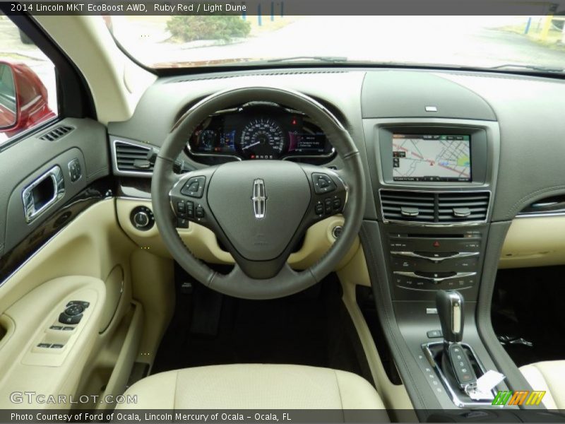 Dashboard of 2014 MKT EcoBoost AWD