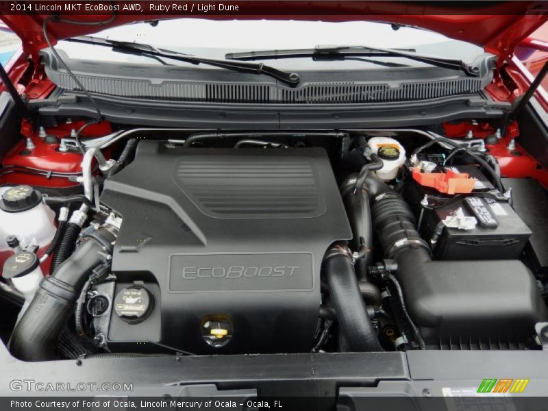  2014 MKT EcoBoost AWD Engine - 3.5 Liter DI EcoBoost Twin-Turbocharged DOHC 24-Valve V6