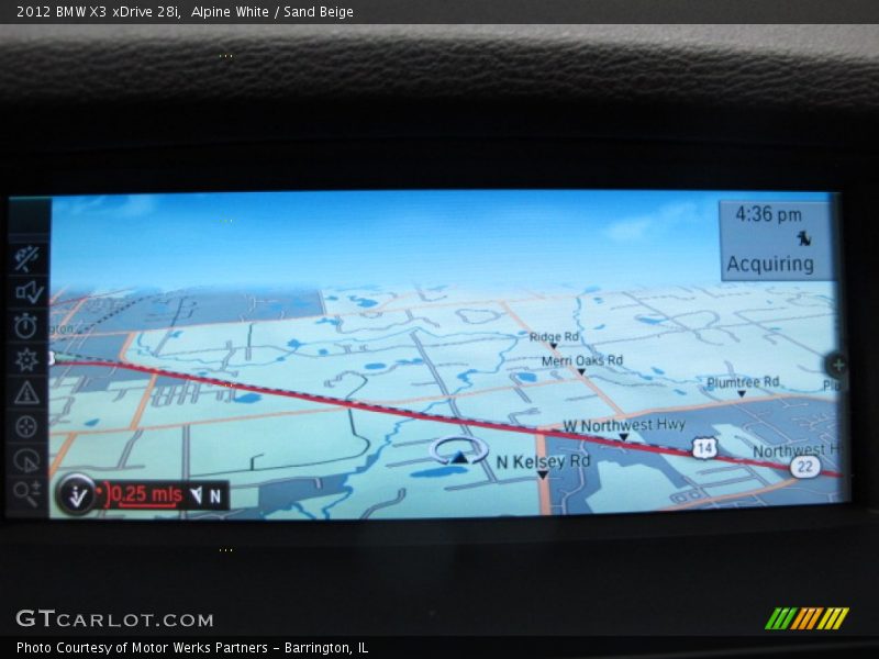 Alpine White / Sand Beige 2012 BMW X3 xDrive 28i