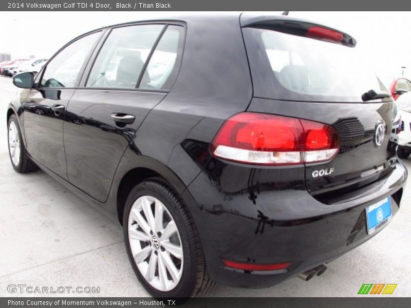 Black / Titan Black 2014 Volkswagen Golf TDI 4 Door