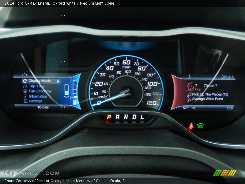  2014 C-Max Energi Energi Gauges