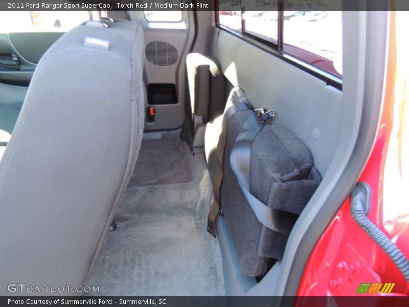 Torch Red / Medium Dark Flint 2011 Ford Ranger Sport SuperCab