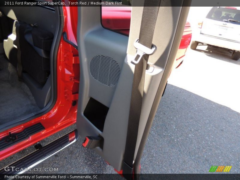 Torch Red / Medium Dark Flint 2011 Ford Ranger Sport SuperCab