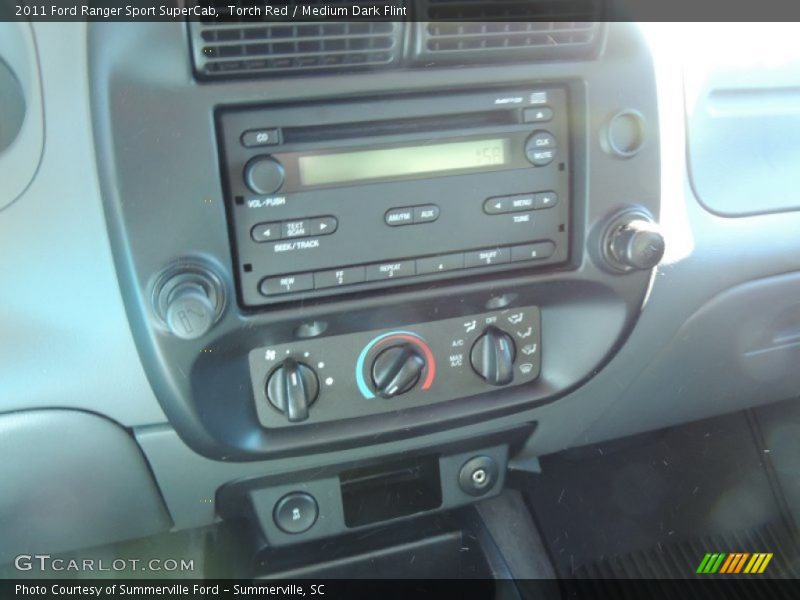 Torch Red / Medium Dark Flint 2011 Ford Ranger Sport SuperCab
