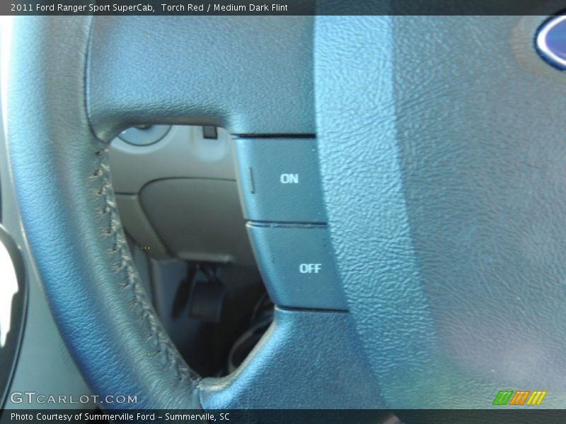 Torch Red / Medium Dark Flint 2011 Ford Ranger Sport SuperCab